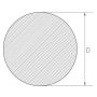 Edelstahl Stange 16mm-200mm 1.4410 AISI 316L Rundstab Rundstahl Profil UNS S3275