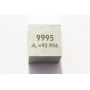 Metall Würfel poliert 10x10mm Reinheit cube